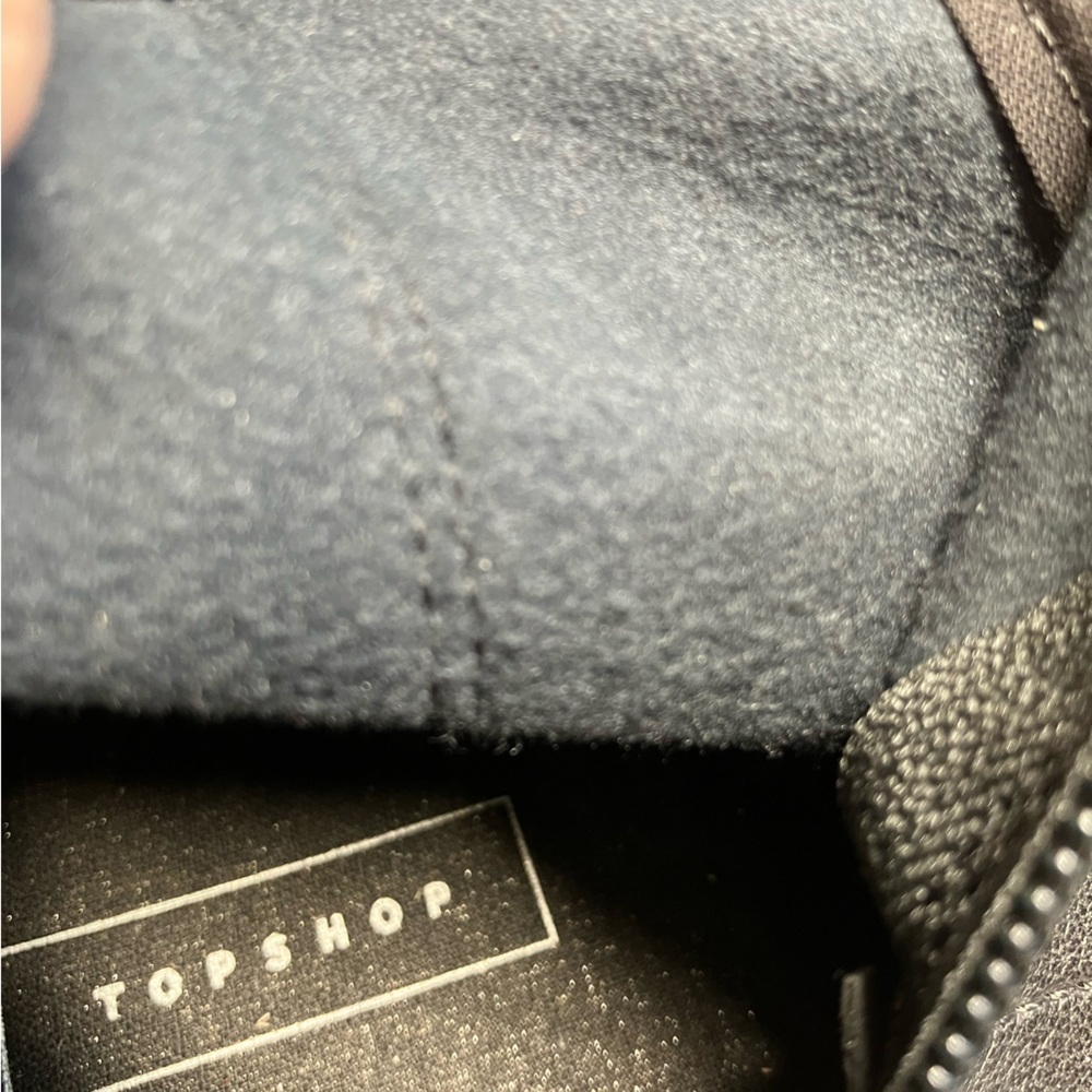 Topshop Tate Women’s Knee High Chunky Platform Boots, Size 7, Black/Green - Picture 6 of 9